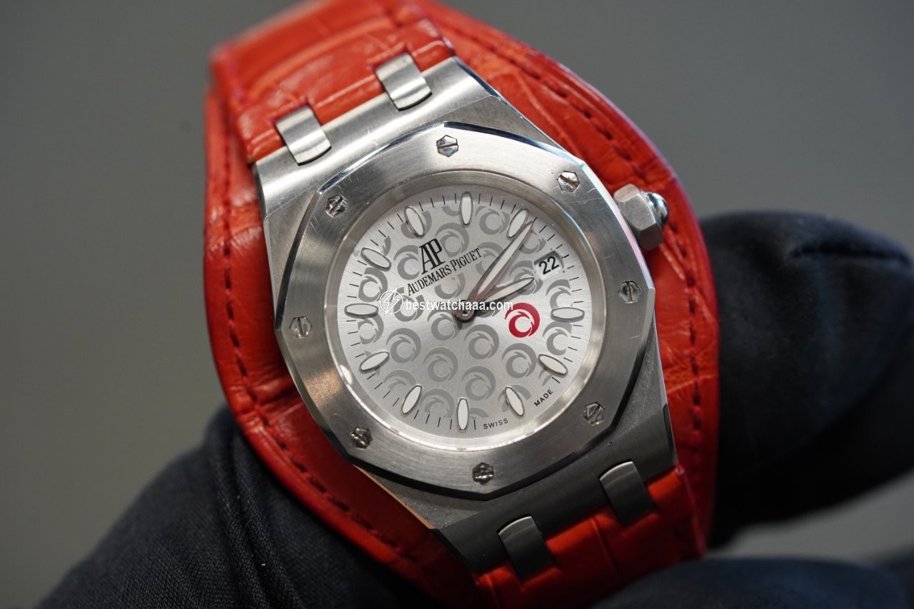 IMG_9081 Audemars Piguet Royal Oak Womens watch Quartz Steel 67610ST.OO.D062CR.01 Replica 4