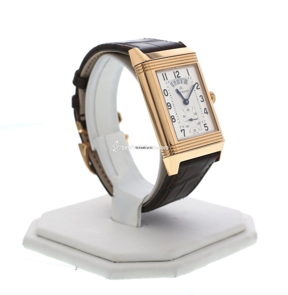 IMG_9081 Jaeger-LeCoultre Grande Reverso Duo Mens watch Unisex Automatic Rose gold Q3742421 Replica 4