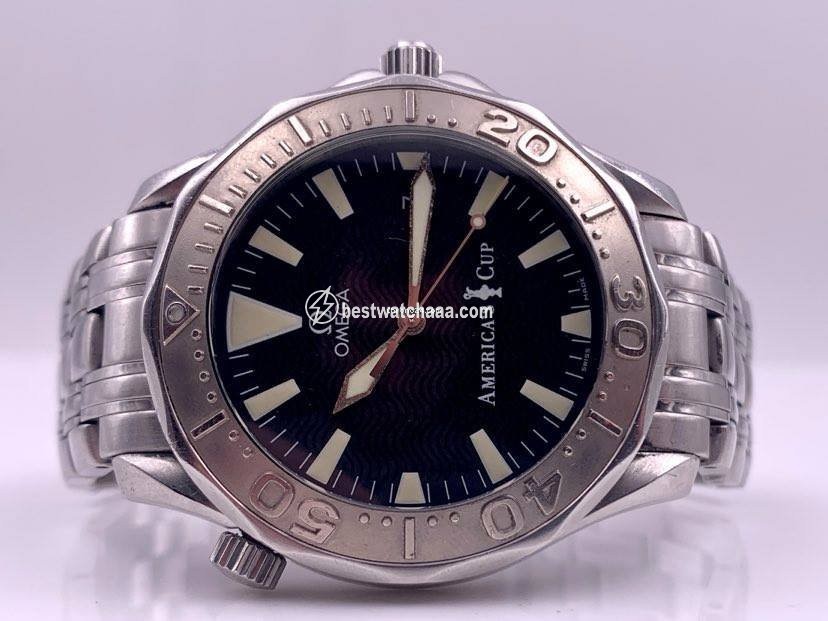 IMG_9081 Omega Seamaster Diver 300 M Mens watch Unisex Automatic Gold Steel 2533.50.00 Replica 4