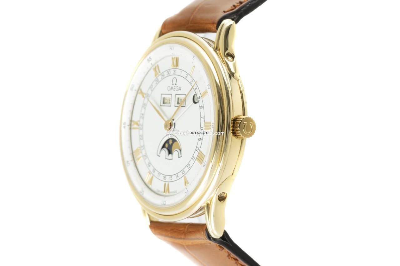 IMG_9081 Omega Mens watch Unisex Automatic Yellow gold 156.003 Replica 4