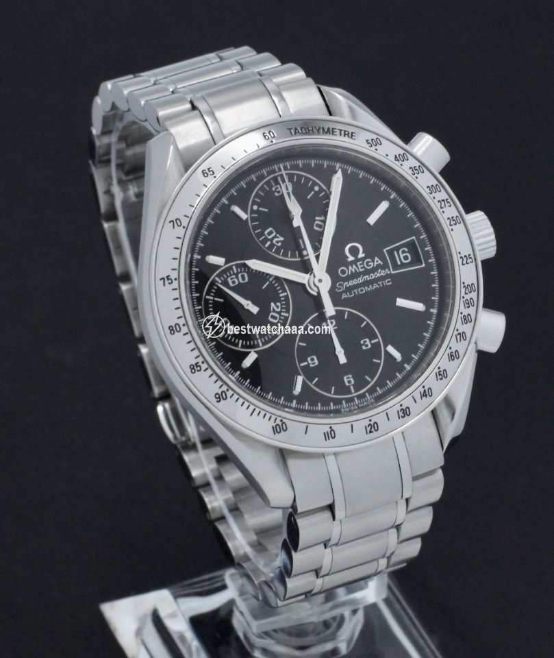 IMG_9081 Omega Speedmaster Date Mens watch Unisex Automatic Steel 3513.50 Replica 4