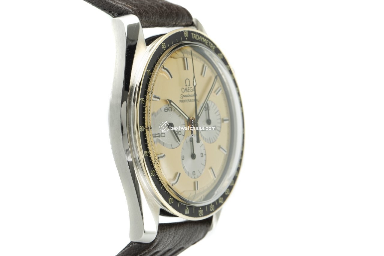 IMG_9081 Omega Speedmaster Professional Moonwatch Mens watch Unisex Manual winding Gold Steel DD145.022 Replica 4