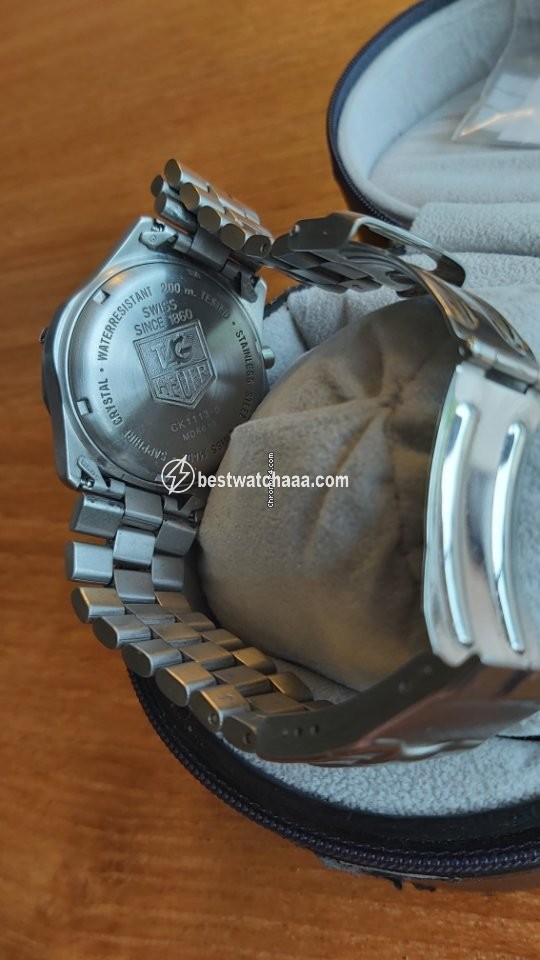 IMG_9081 TAG Heuer 2000 Mens watch Unisex Quartz Steel CK1112 Replica 4