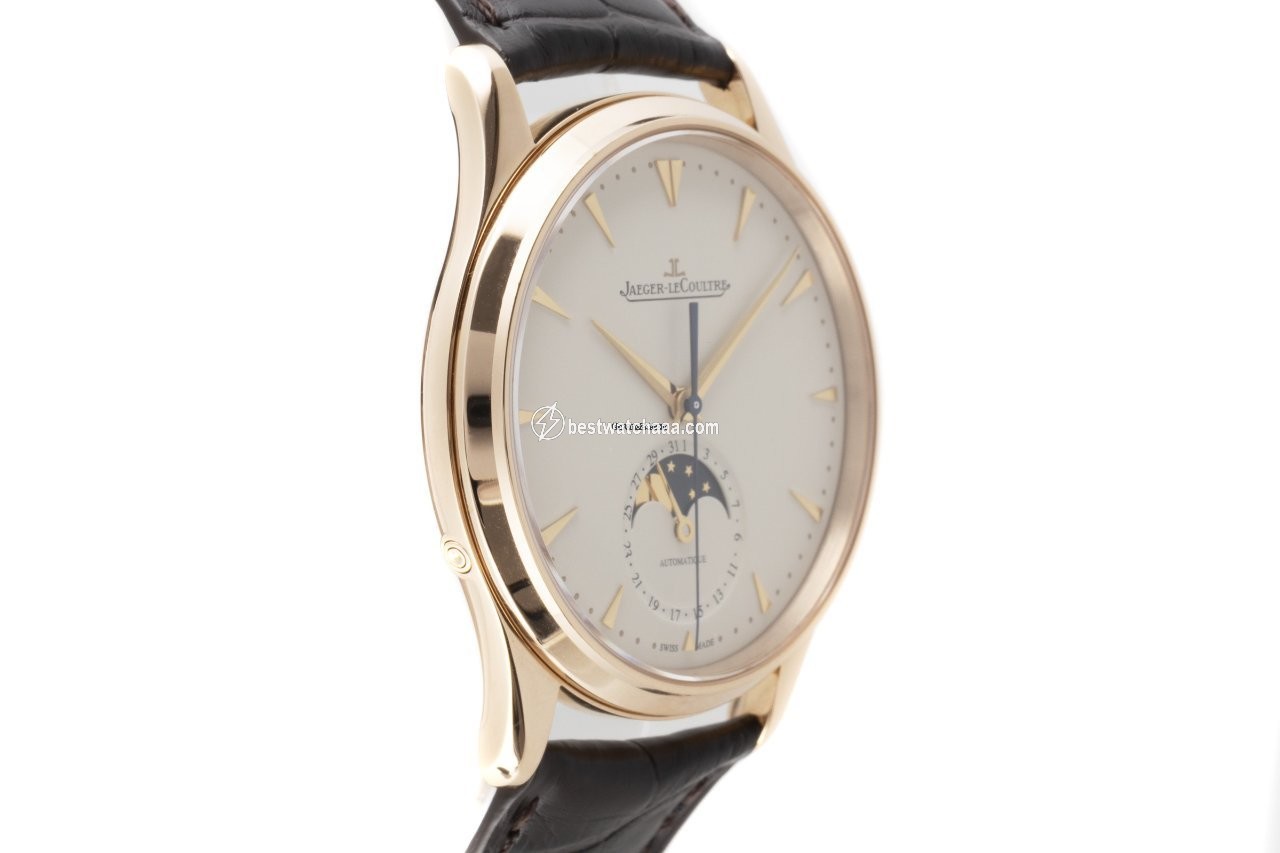 IMG_9081 Jaeger-LeCoultre Master Ultra Thin Moon Mens watch Unisex Automatic Yellow gold Q1362520 Replica 4