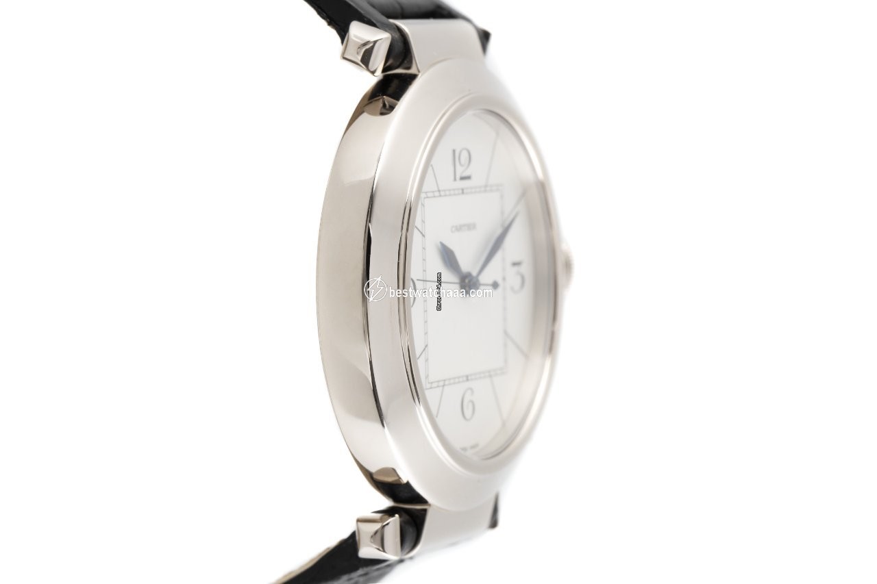 IMG_9081 Cartier Pasha Mens watch Unisex Automatic White gold 2727 Replica 4