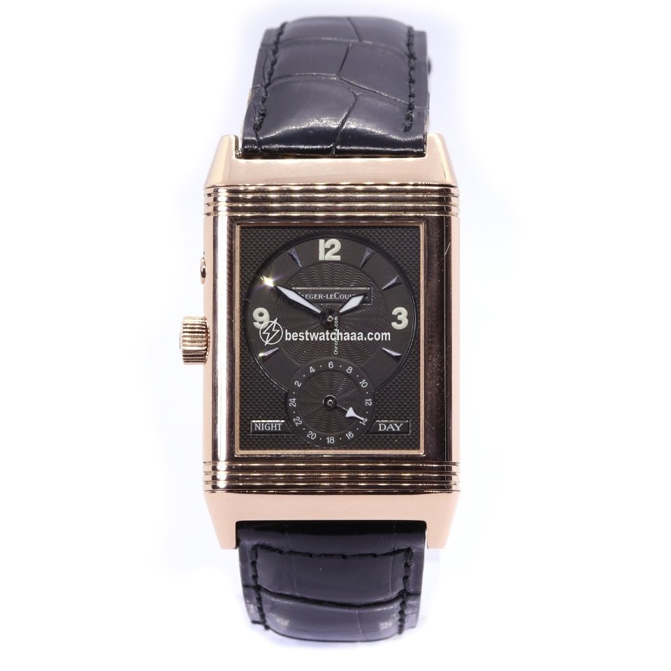 IMG_9081 Jaeger-LeCoultre Reverso Grande Taille Mens watch Unisex Manual winding Rose gold 270.2.54 Replica 4