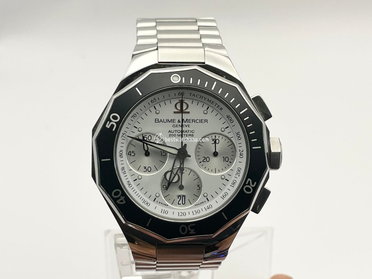 IMG_9081 Baume & Mercier Riviera Mens watch Unisex Automatic Steel MOA08724 Replica 4