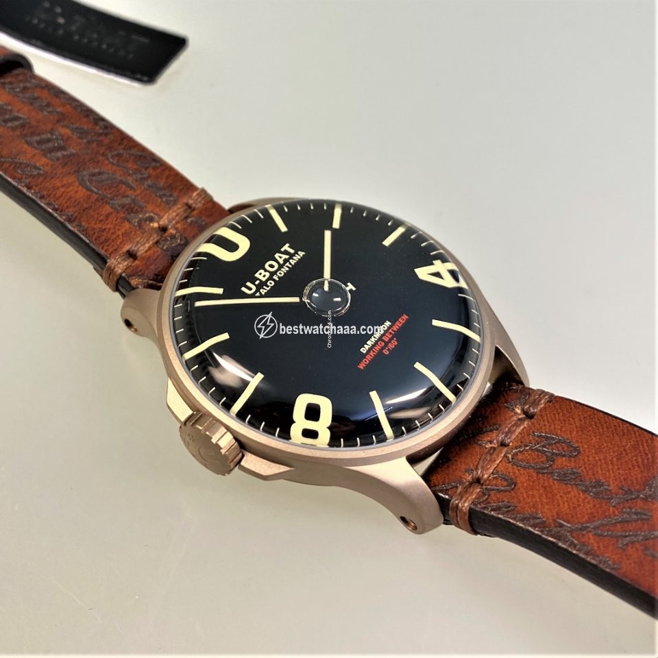 IMG_9081 U-Boat Mens watch Unisex Quartz Steel 8467 A Replica 4