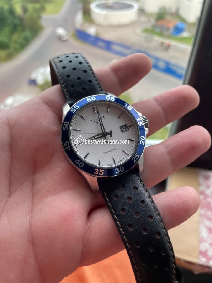 IMG_9081 Tissot V8 Mens watch Unisex Automatic Steel T106.407.26.031.00 Replica 4