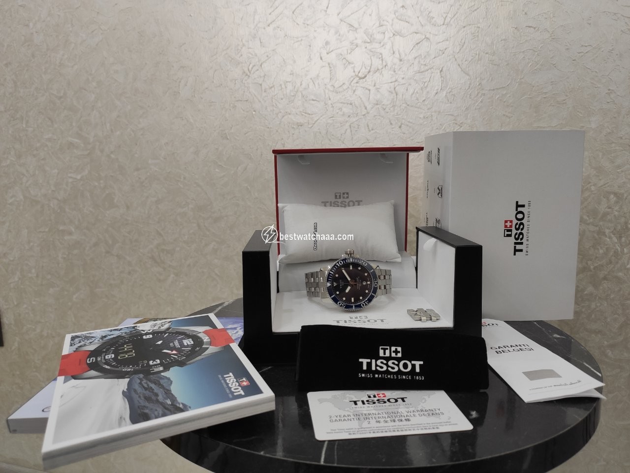 IMG_9081 Tissot Seastar 1000 Mens watch Unisex Automatic Steel T120.407.11.041.01 Replica 4