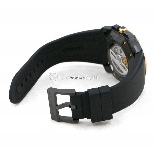 IMG_9081 Bulgari Octo Automatic Gold Steel BGOP41SGCH Replica 4