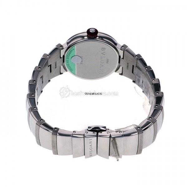IMG_9081 Bulgari Lucea Quartz Steel LU28C3SS12 Replica 4