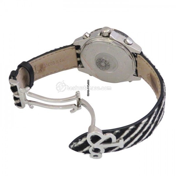 IMG_9081 Jacob & Co. Five Time Zone Quartz Steel JC-M65D Replica 4