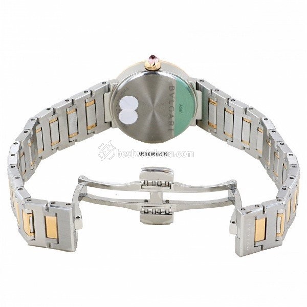 IMG_9081 Bulgari Bulgari Quartz Gold Steel BBL23BSPGD Replica 4