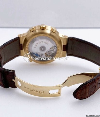 IMG_9081 Bulgari Diagono Automatic Yellow gold REF. CH 40 GL Replica 4