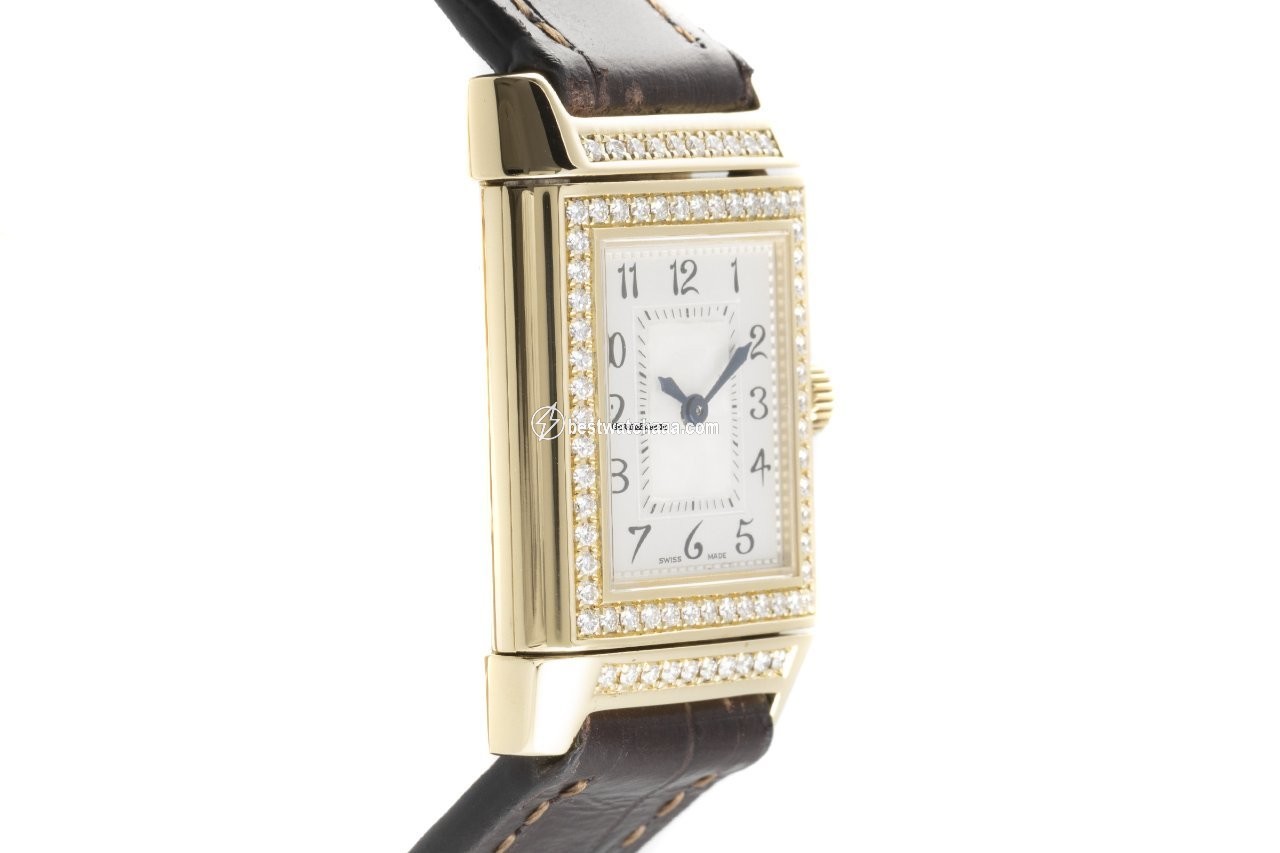 IMG_9081 Jaeger-LeCoultre Reverso Duetto Womens watch Manual winding Yellow gold 266.1.11 Replica 4