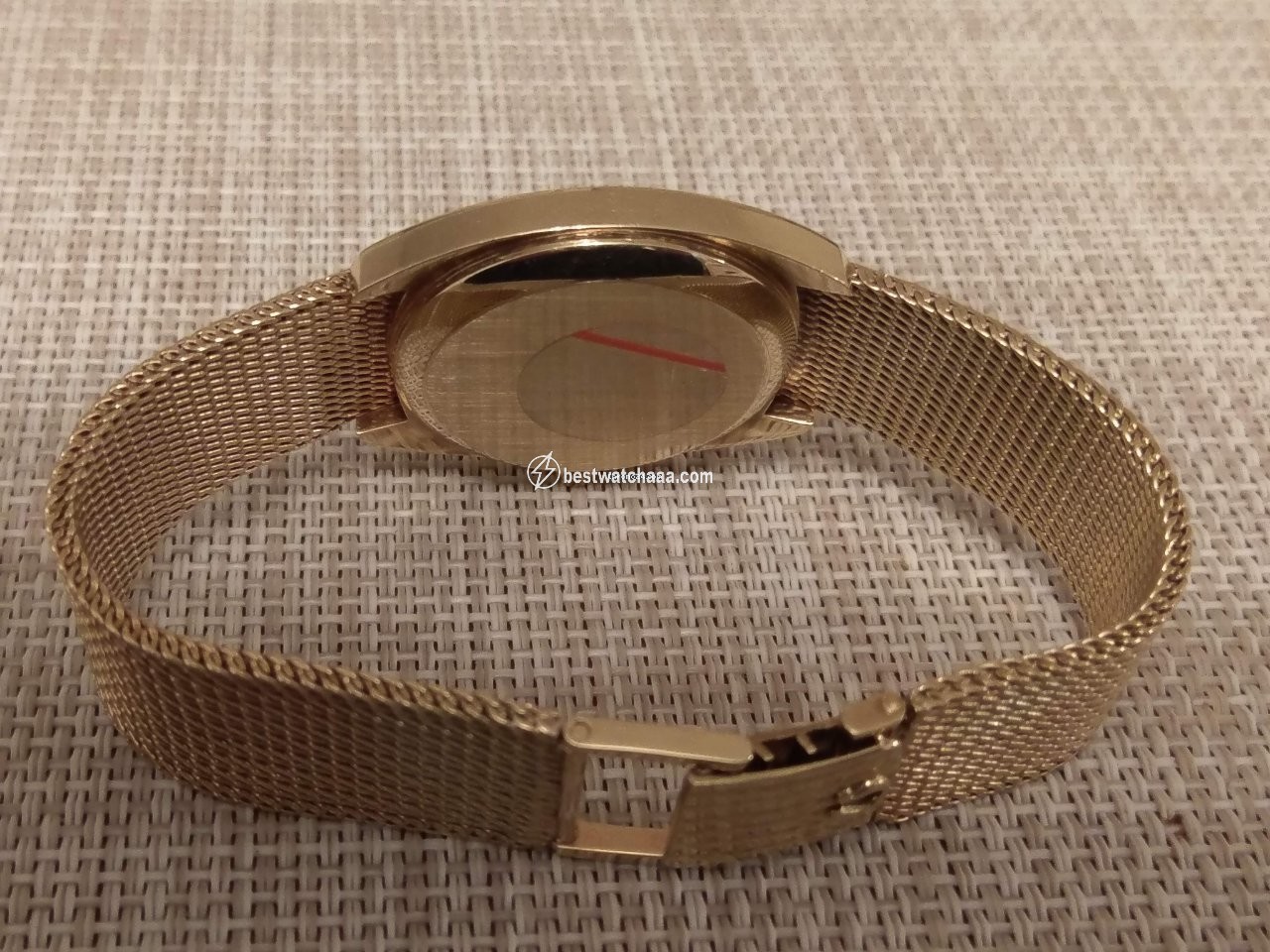 IMG_9081 Omega De Ville Mens watch Unisex Automatic Yellow gold 3625 045 (1061) Replica 4