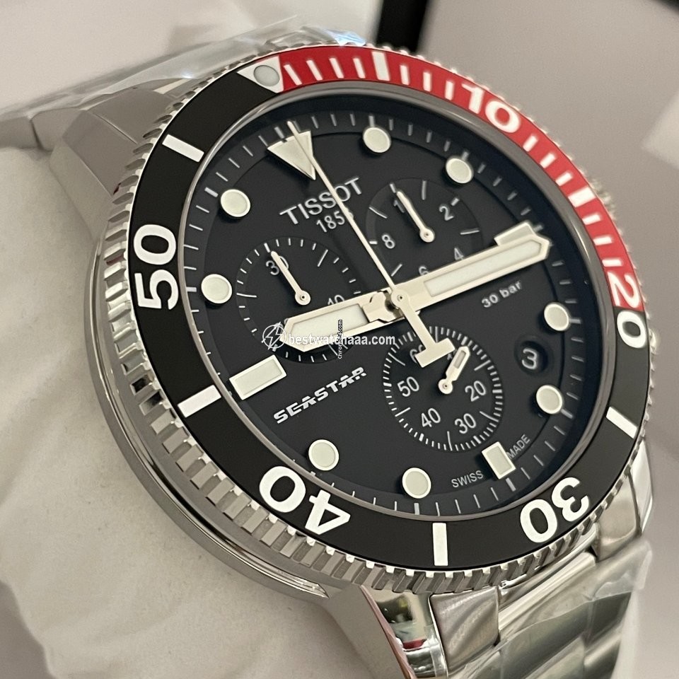 IMG_9081 Tissot Seastar 1000 Mens watch Unisex Quartz Steel T120.417.11.051.01 Replica 4