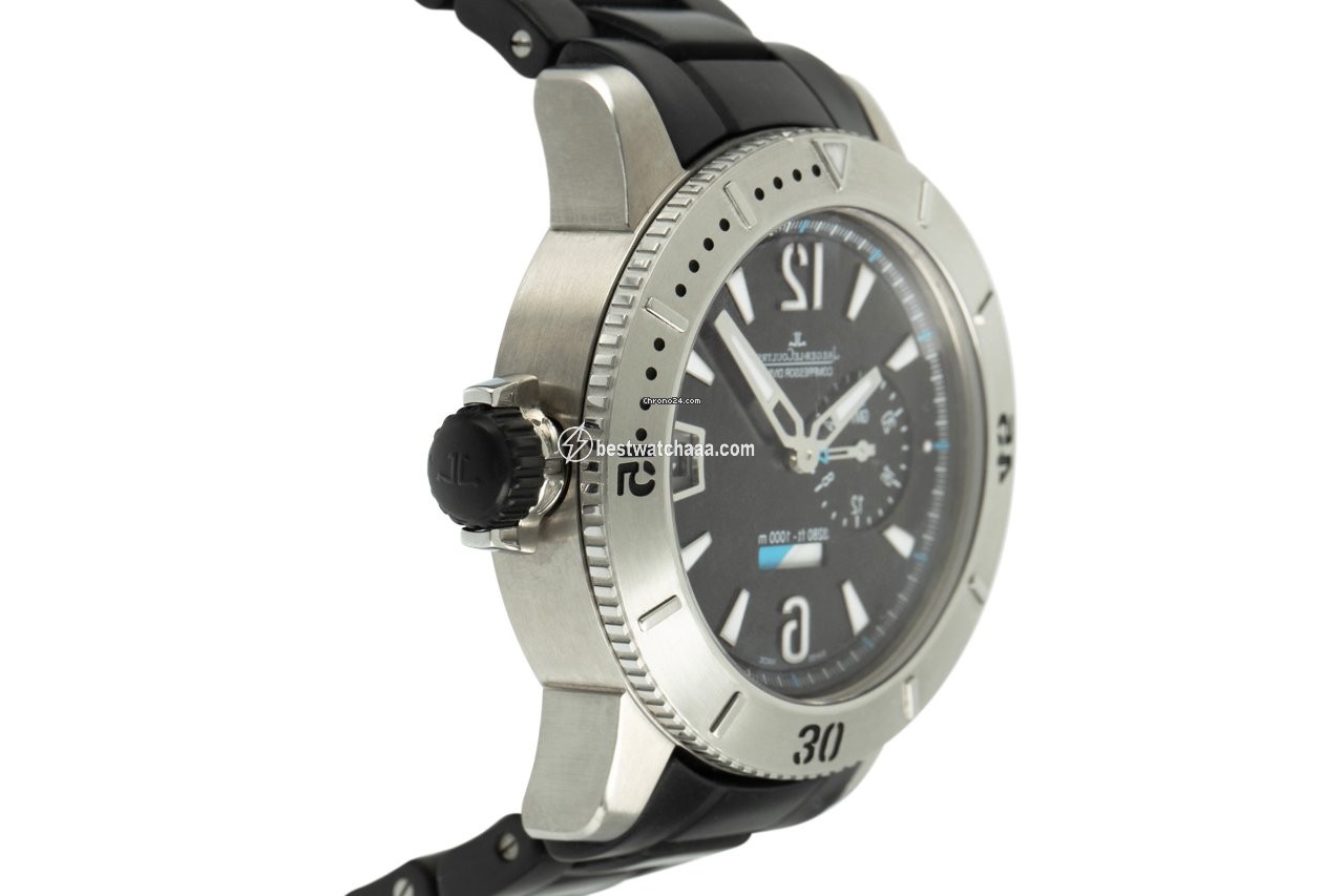 IMG_9081 Jaeger-LeCoultre Master Compressor Diving GMT Mens watch Unisex Automatic Titanium Q187T670 Replica 4