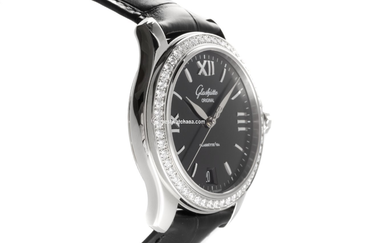 IMG_9081 Glashutte Original Lady Serenade Womens watch Automatic Steel 1-39-22-20-22-44 Replica 4