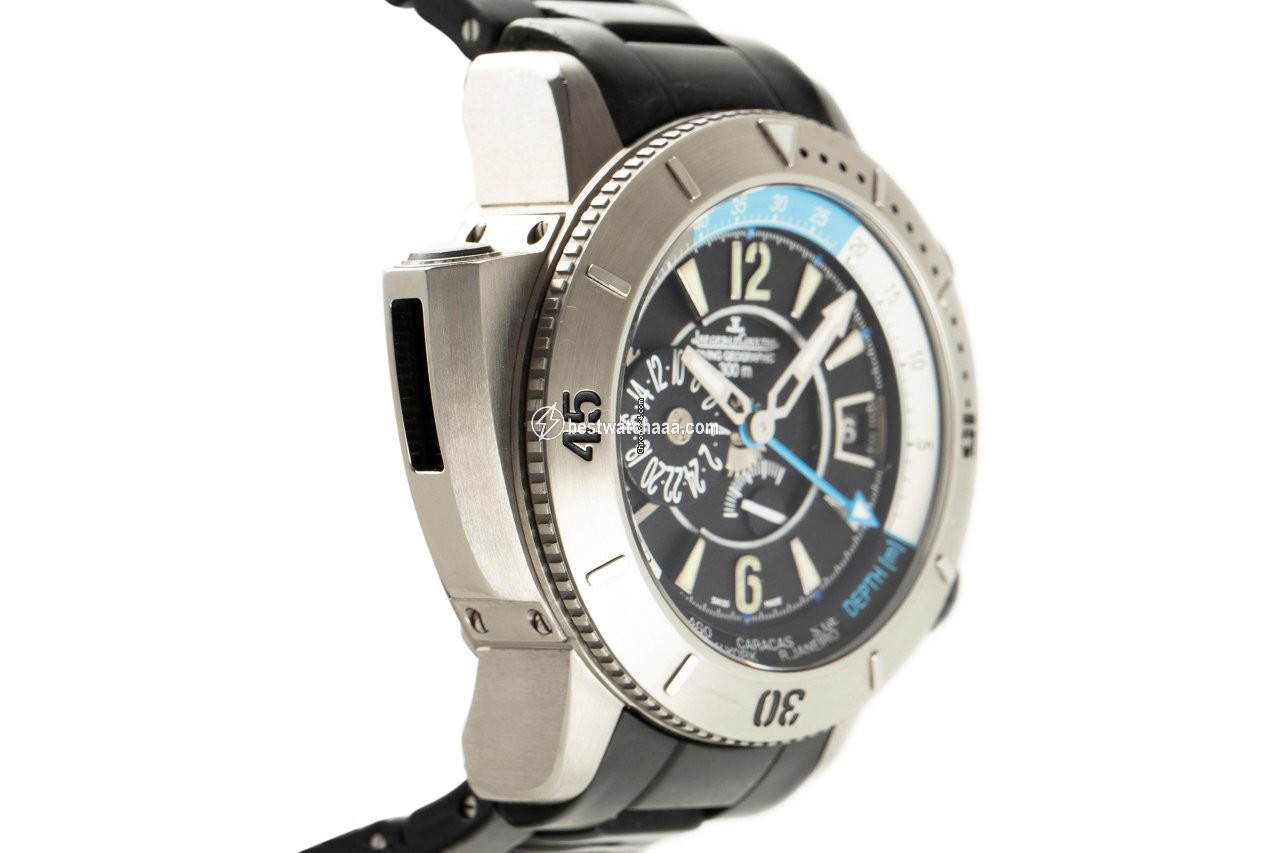 IMG_9081 Jaeger-LeCoultre Master Compressor Diving Pro Geographic Mens watch Unisex Automatic Titanium 159.T.39 Replica 4