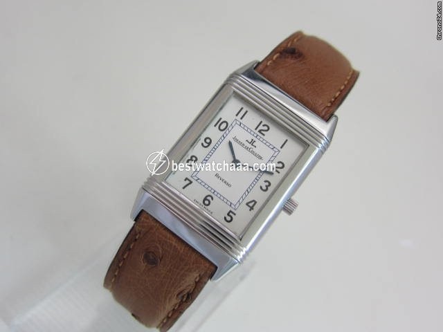 IMG_9081 Jaeger-LeCoultre Reverso Classique Mens watch Unisex Quartz Steel Jaeger Le Coultre Classique 250.8.08 Replica 4