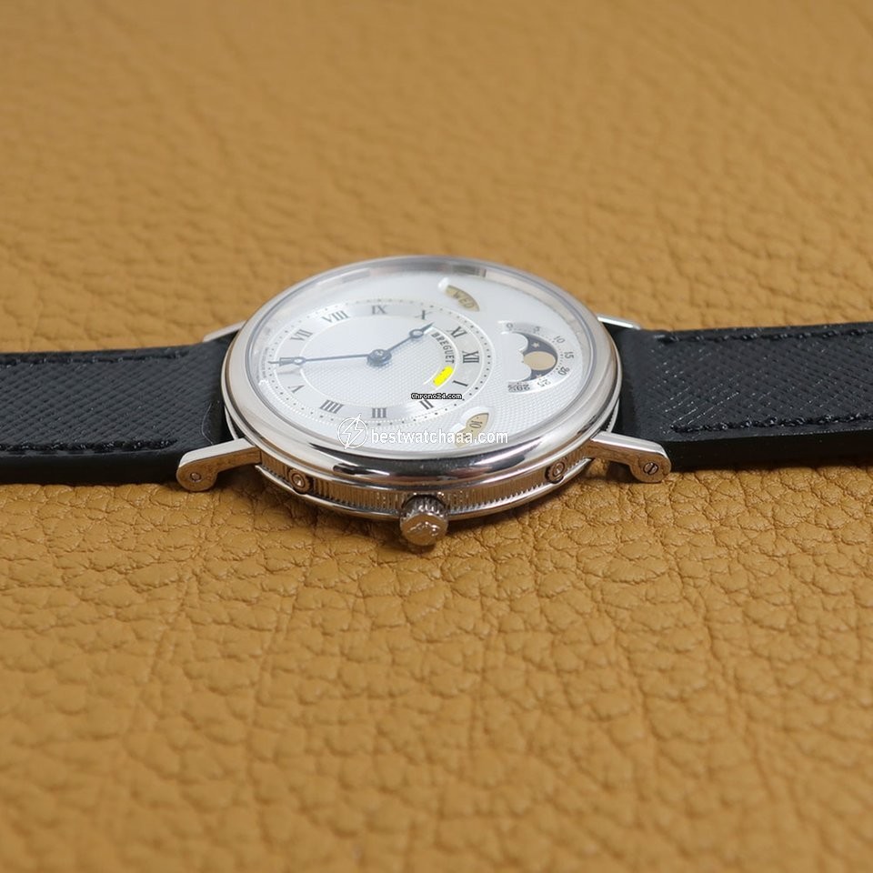 IMG_9081 Breguet Classique Mens watch Unisex Automatic White gold 3330BB 1E 986 Replica 4
