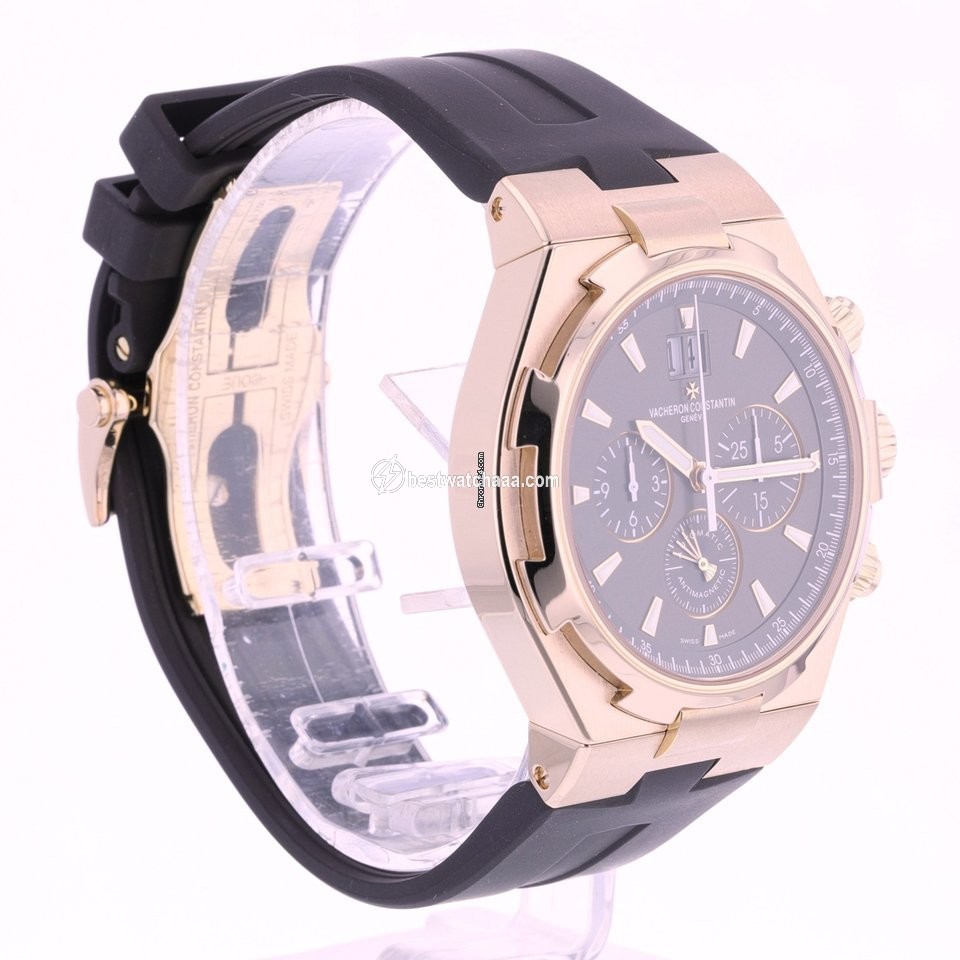 IMG_9081 Vacheron Constantin Overseas Chronograph Mens watch Unisex Automatic Rose gold 49150 000R-9338 Replica 4