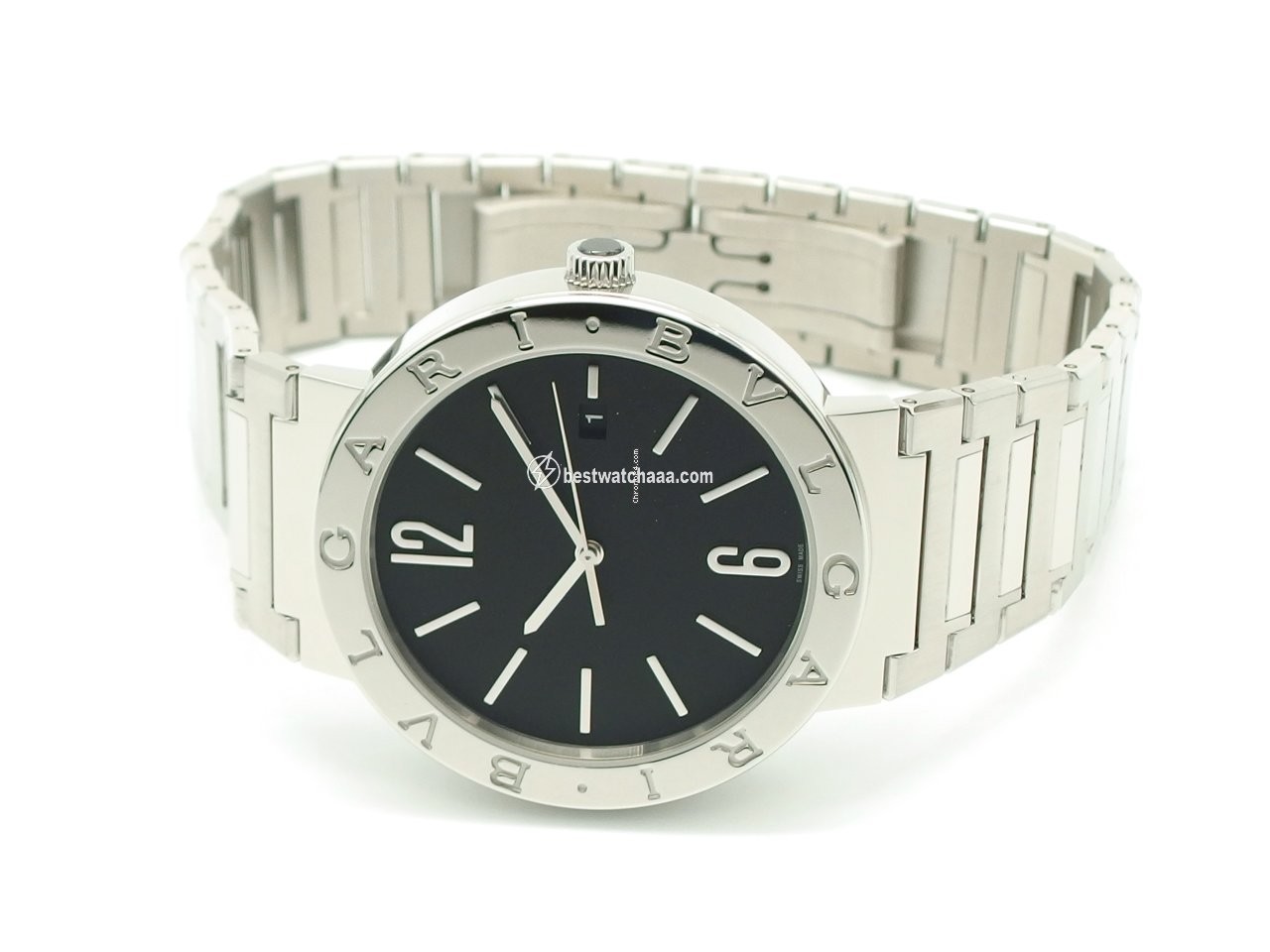 IMG_9081 Bulgari Bulgari Mens watch Unisex Automatic Steel BB41S Replica 4