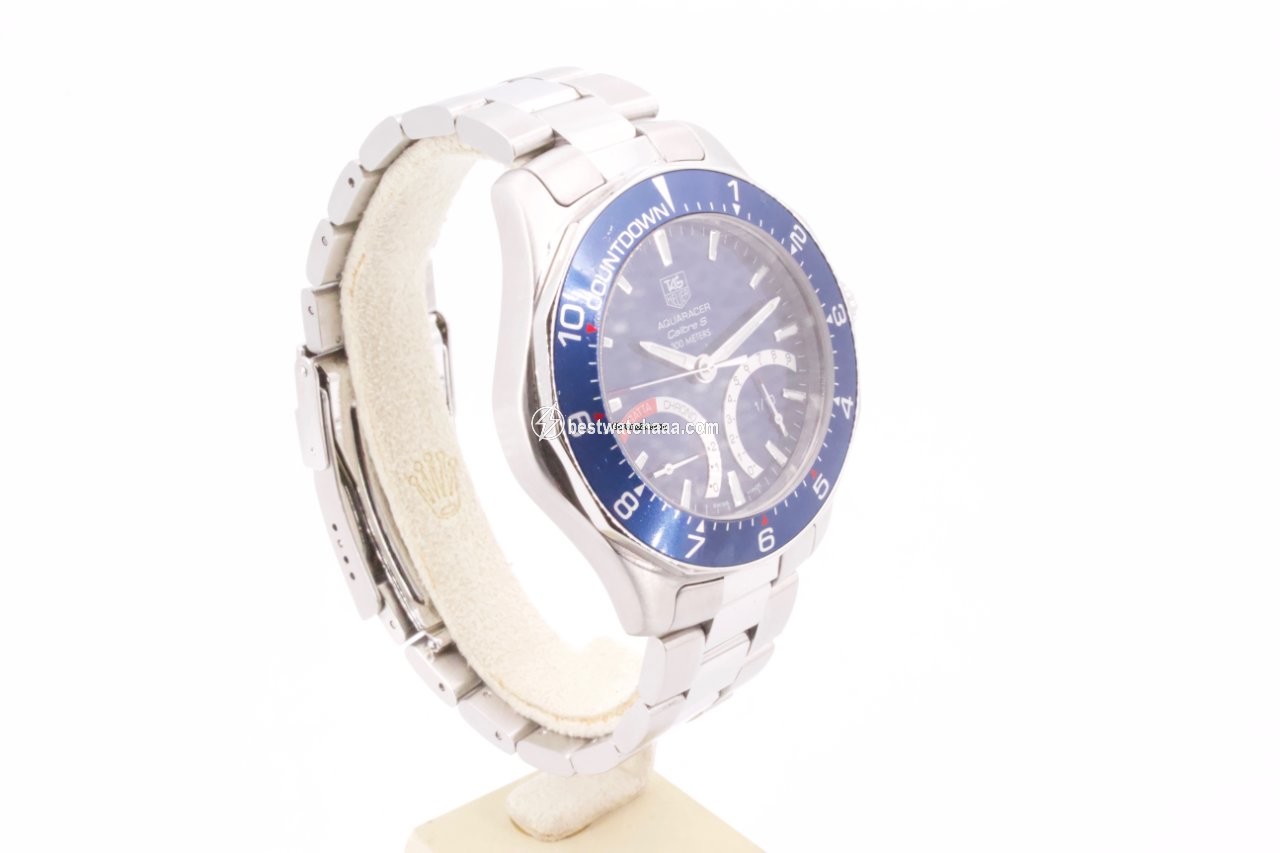 IMG_9081 TAG Heuer Aquaracer 300M Mens watch Unisex Quartz Steel CAF7110 Replica 4