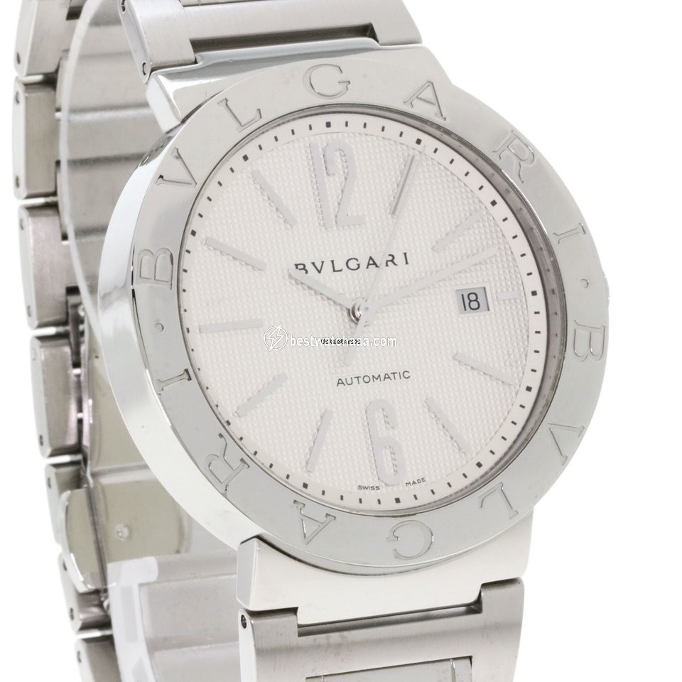 IMG_9081 Bulgari Bulgari Mens watch Unisex Automatic Steel BB42WSSD N Replica 4