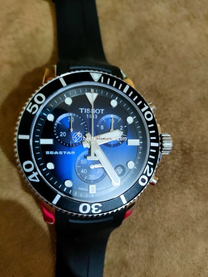 IMG_9081 Tissot Seastar 1000 Mens watch Unisex Quartz Steel T120.417.17.041.00 Replica 4