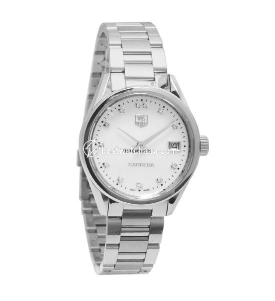 IMG_9081 TAG Heuer Carrera Lady Womens watch Quartz Steel WAR1314 Replica 4