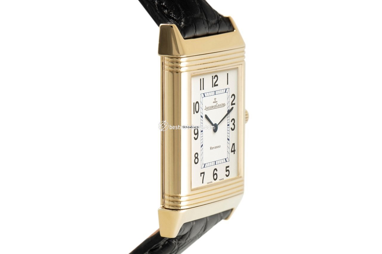 IMG_9081 Jaeger-LeCoultre Reverso Mens watch Unisex Quartz Yellow gold 252.1.08 Replica 4