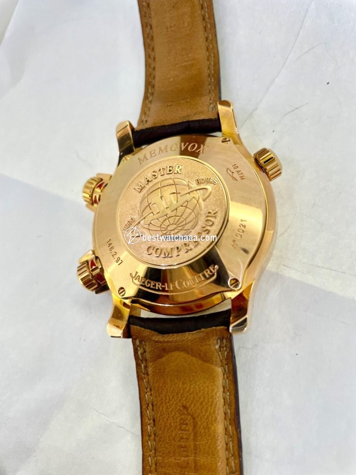 IMG_9081 Jaeger-LeCoultre Reverso Squadra World Chronograph Mens watch Unisex Automatic Rose gold Q1702440 Replica 4