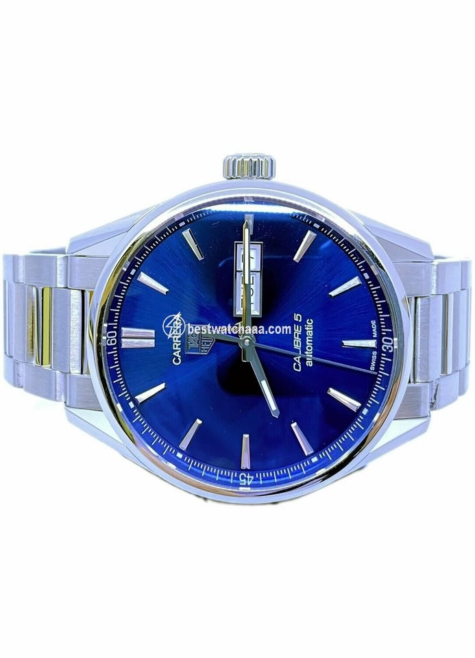 IMG_9081 TAG Heuer Carrera Calibre 5 Mens watch Unisex Automatic Steel WAR201E Replica 4