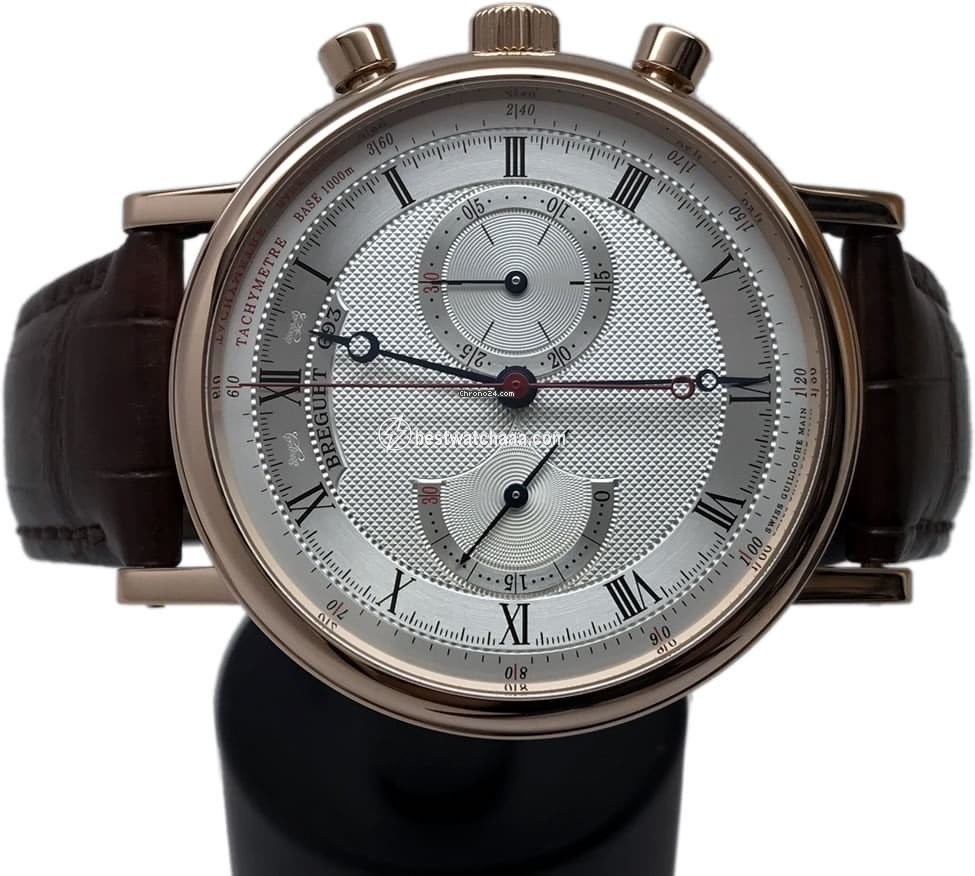 IMG_9081 Breguet Classique Mens watch Unisex Automatic Rose gold 5287BR 12 9ZU Replica 4