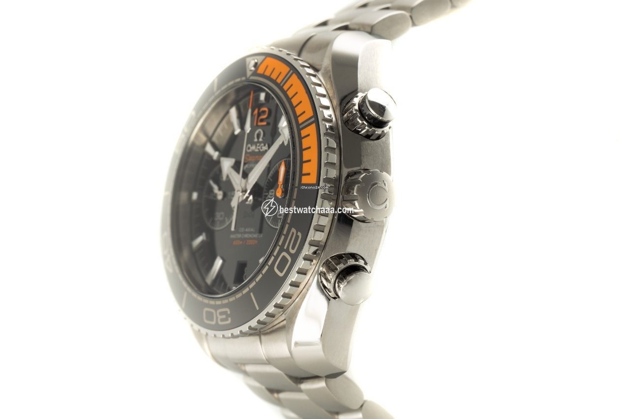 IMG_9081 Omega Seamaster Planet Ocean Chronograph Mens watch Unisex Automatic Steel 215.30.46.51.01.002 Replica 4