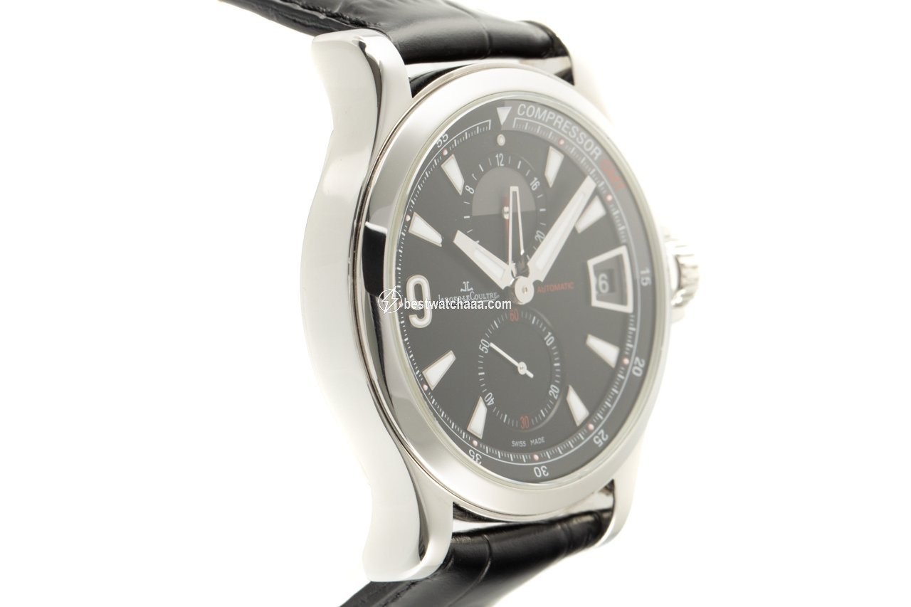 IMG_9081 Jaeger-LeCoultre Master Compressor GMT Mens watch Unisex Automatic Steel 146.8.05 Replica 4