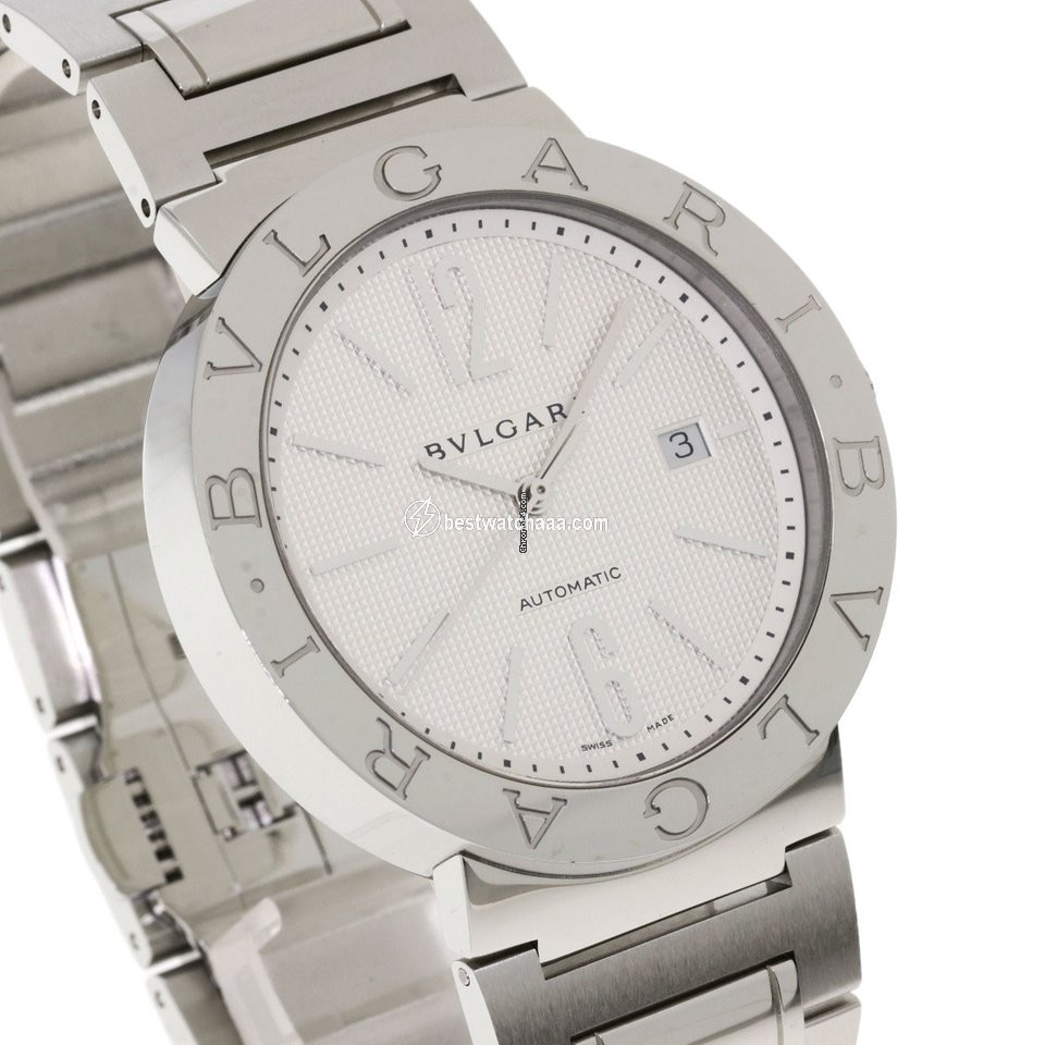 IMG_9081 Bulgari Bulgari Mens watch Unisex Automatic Steel BB42WSSD N Replica 4