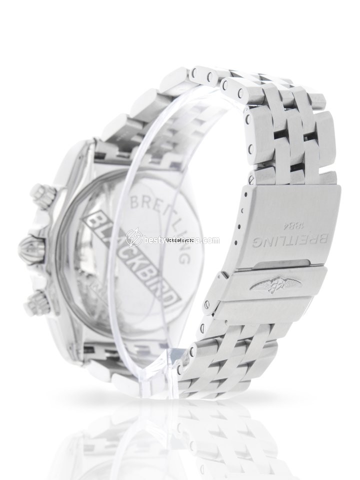 IMG_9081 Breitling Blackbird Mens watch Unisex Automatic Steel A4435910 B811 Replica 4