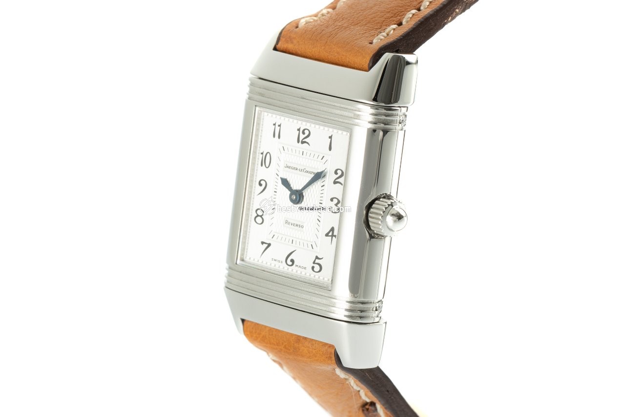 IMG_9081 Jaeger-LeCoultre Reverso Womens watch Manual winding Steel 266.842.443B Replica 4