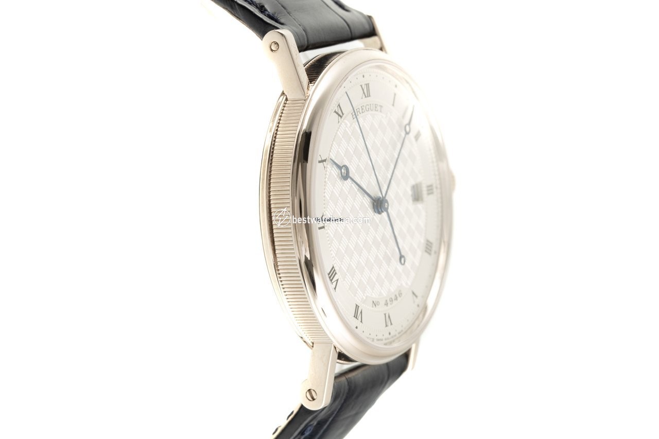 IMG_9081 Breguet Classique Mens watch Unisex Automatic White gold 5177BB 12 9V6 Replica 4
