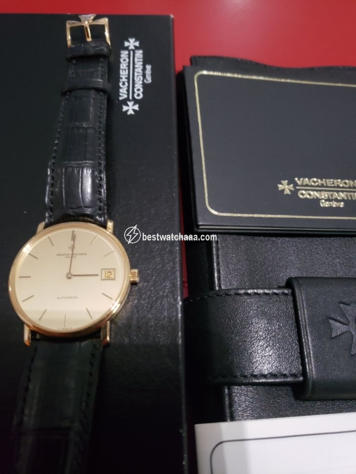 IMG_9081 Vacheron Constantin Patrimony Mens watch Unisex Automatic Yellow gold 44001 000J Replica 4