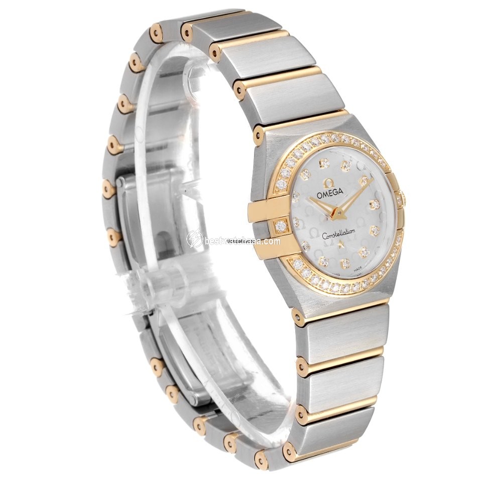 IMG_9081 Omega Constellation Quartz Womens watch Quartz Steel 123.25.24.60.52.001 Replica 4