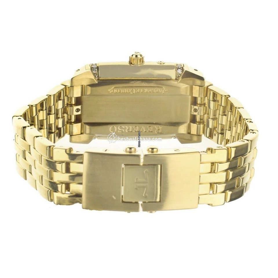 IMG_9081 Jaeger-LeCoultre Reverso Duetto Womens watch Manual winding Yellow gold 296.1.74 Replica 4