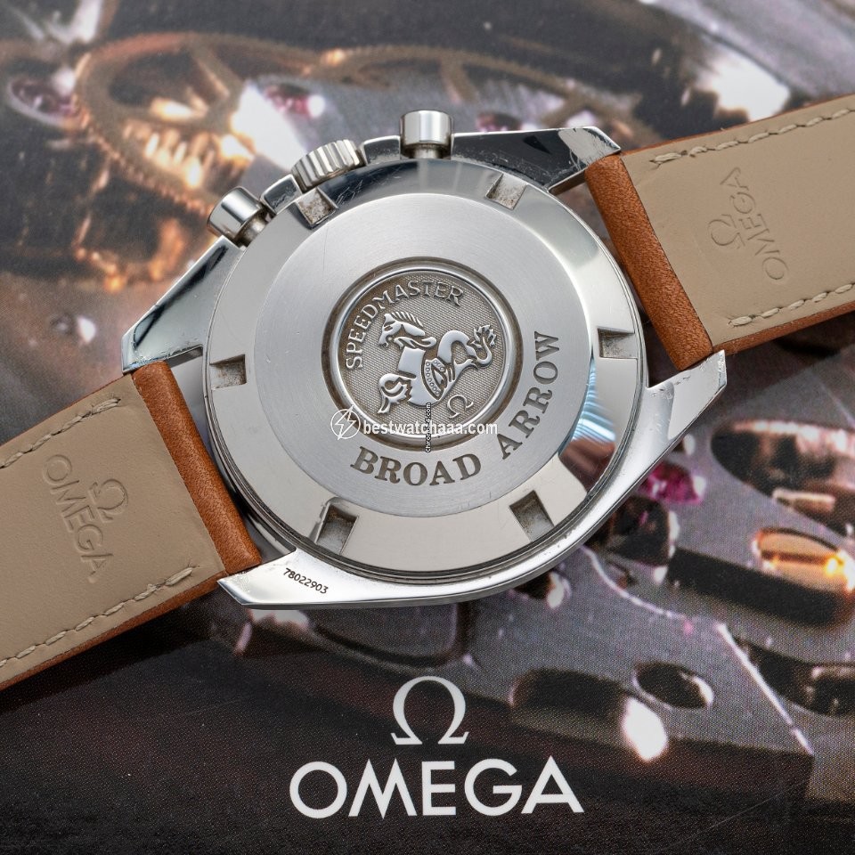 IMG_9081 Omega Speedmaster Broad Arrow Mens watch Unisex Automatic Steel 38512012 Replica 4