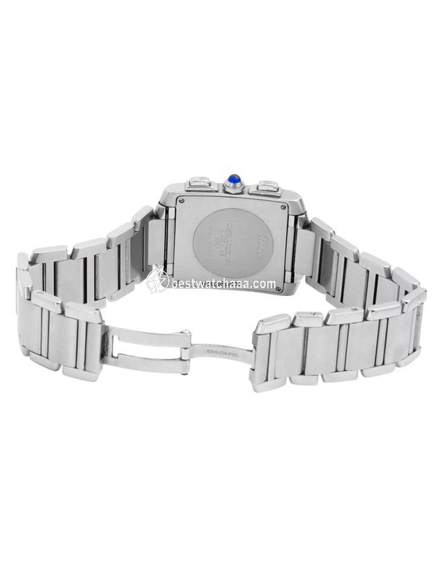 IMG_9081 Cartier Tank Francaise Mens watch Unisex Quartz Steel W51001Q3 2303 Replica 4