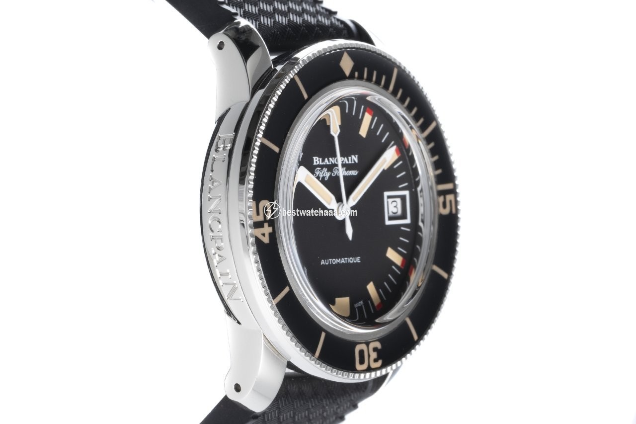 IMG_9081 Blancpain Fifty Fathoms Mens watch Unisex Automatic Steel 5008B.11.30-B52A Replica 4
