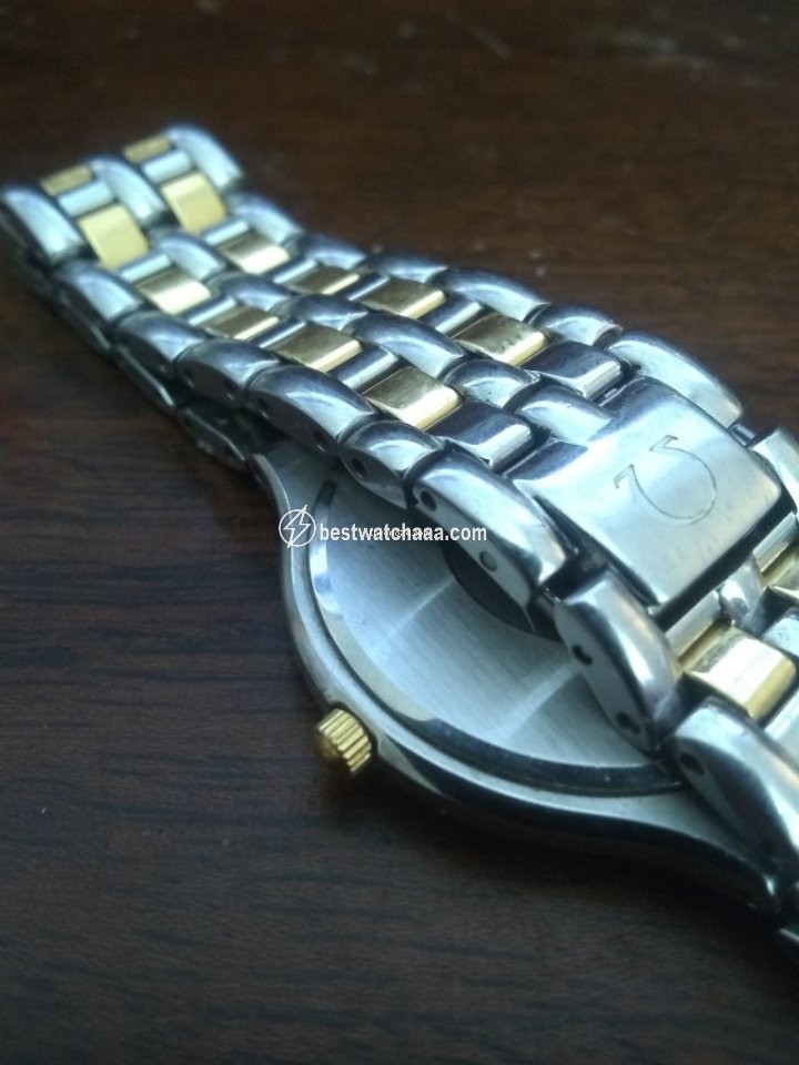 IMG_9081 Omega De Ville Mens watch Unisex Quartz Steel 56999106 Replica 4